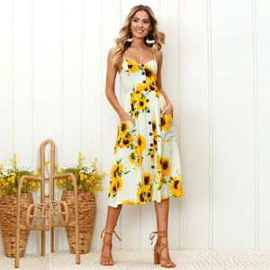Open image in slideshow, Sunflower Dress
