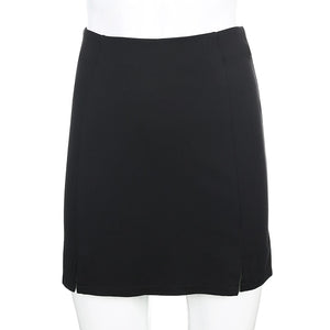Split A-line Skirt