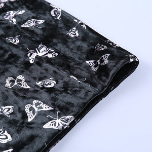 Butterfly Velvet Skirt